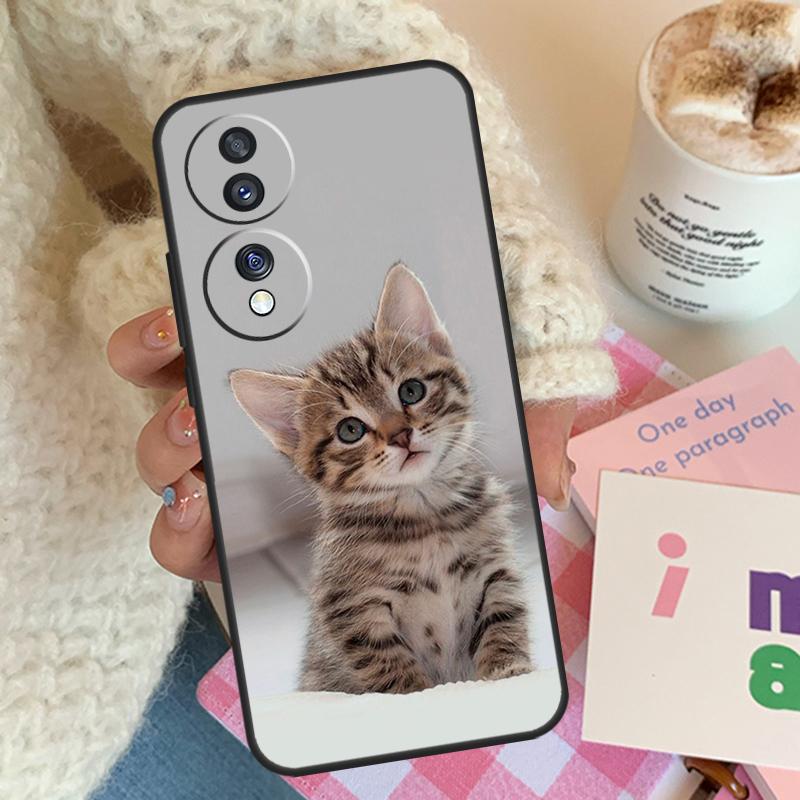 Kitted Cats Cute Case For Honor X8 X6 X7 X9 Magic 4 5 Pro 50 70 90 Lite 8X Honor X9a X6a X7a X8a X9b Cover