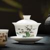 Tang Hui White Jade Porcelain Gongfu Tea Set