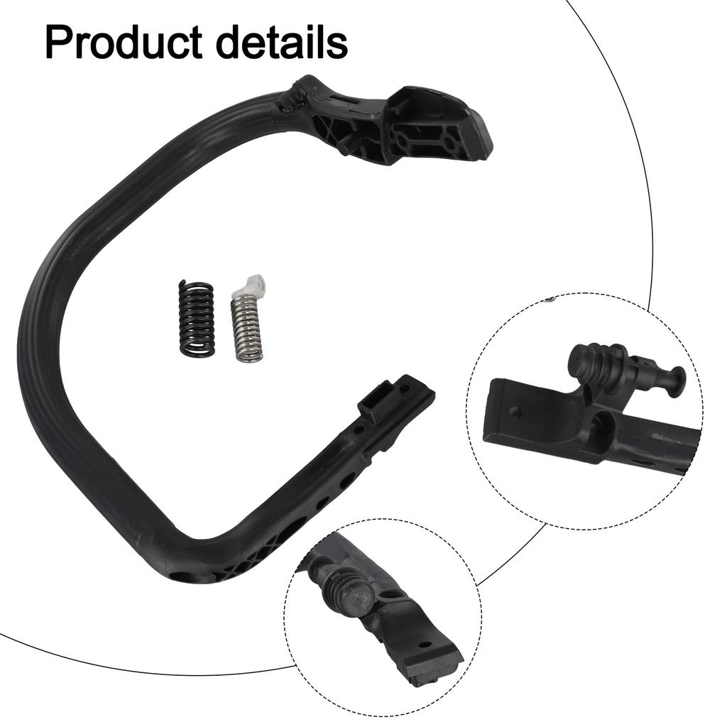 Chainsaw Handle Ergonomic Grip Power Tool Accessory Vibration Reduction Replacement Parts Heavy-duty Use User Comfort