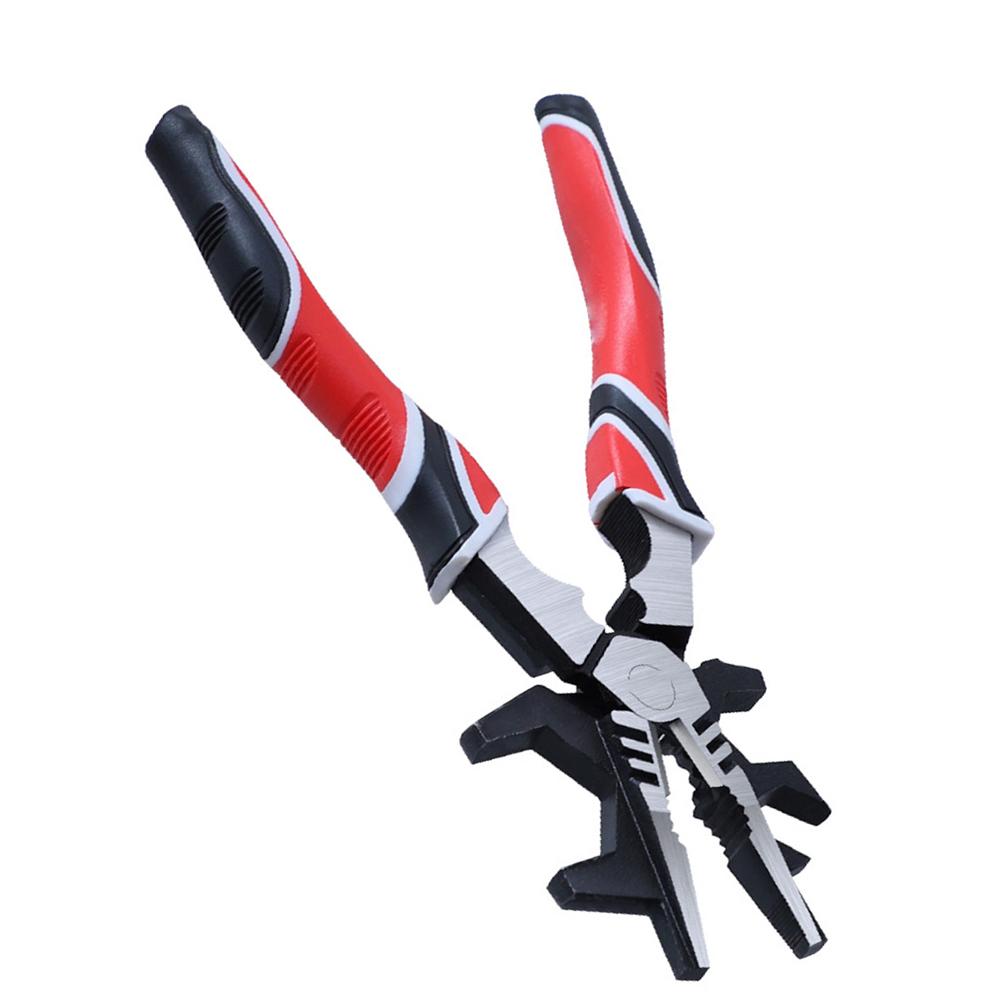 Anti-Slip Grip Multi-Function Pliers TPR Anti-Slip Handle User-Friendly Design Versatile Tool High Carbon Steel