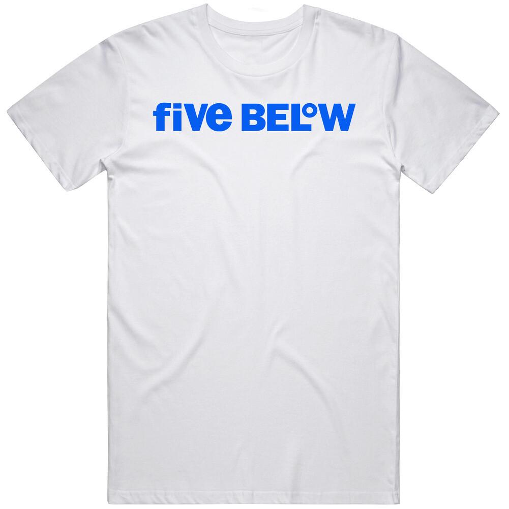 Five Below Inc Nasdaq Company Logo Employee Fan T Shirt Mens Womens Tees Top S