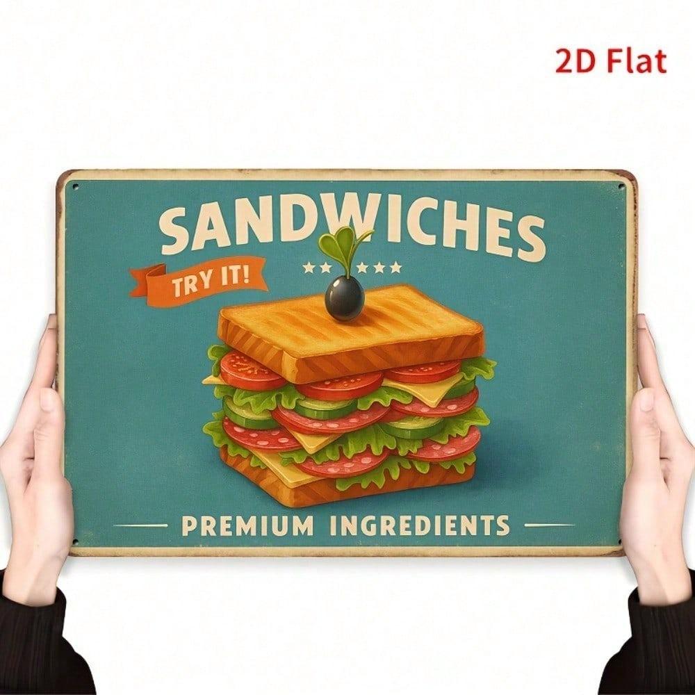 Vintage Retro Funny Metal Wall Art 8x12 Inch Tin Plaque For Home Bar Cafe Garage Decor 2D Flat Black