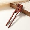 U-Shaped Wood Hairpin Double Side Hanfu Hair Accessories  Hanfu Headwear