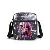 KPOP Oxford Cloth Print Crossbody Lunch Bag for Students Casual Shoulder Bag with Cartoon Design