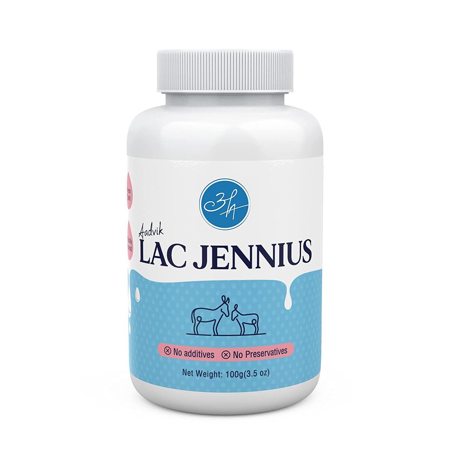 

Aadvik Lac Jennius Donkey Milk Powder| Ліофілізований 100 г | Безкоштовна доставка