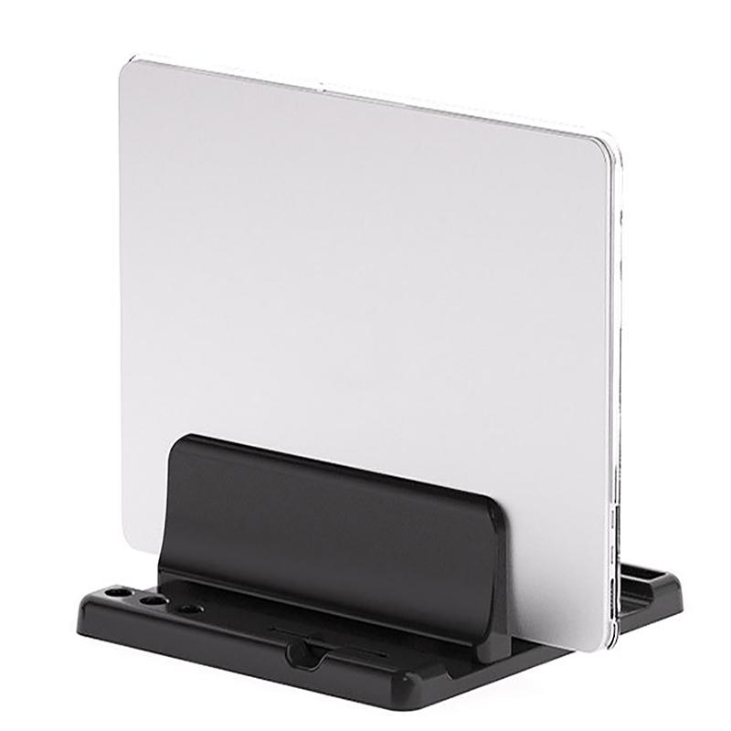 Plastic Vertical Laptop Stand Holder Adjustable Desktop Notebook Dock For iPad MacBook Mac Pro Base Bracket Accessories