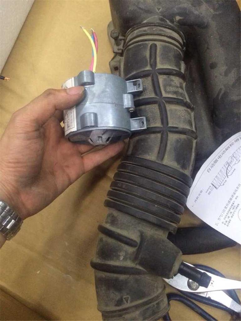 12V 16.5A Car Electric Turbine Power Turbo Charger Boost Bold Lines w/Controller