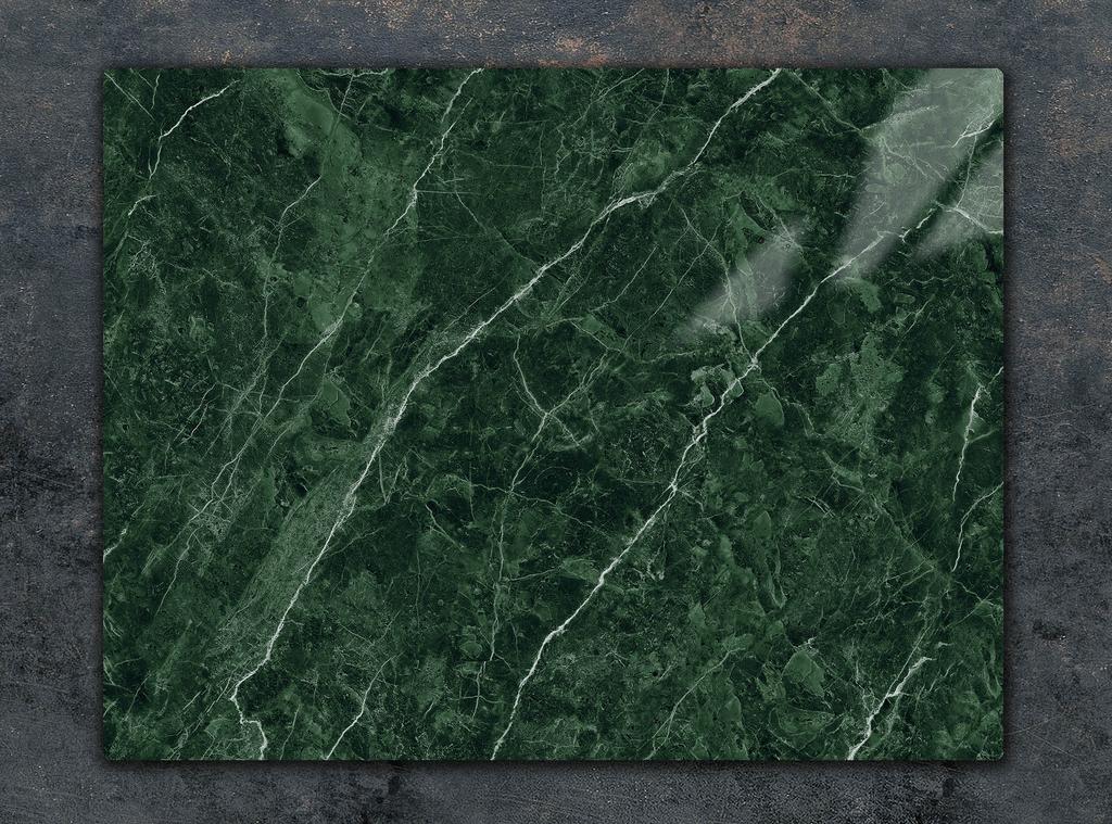 GLAS-SCHNEIDEBRETT 52x40 MARMOR