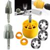 6pcs/set PPR Electric Drill Bit With PVC Pipe Threader 1/2 Inch 3/4 Inch 1 Inch Dies Pipe Threader Power Tool Accessories