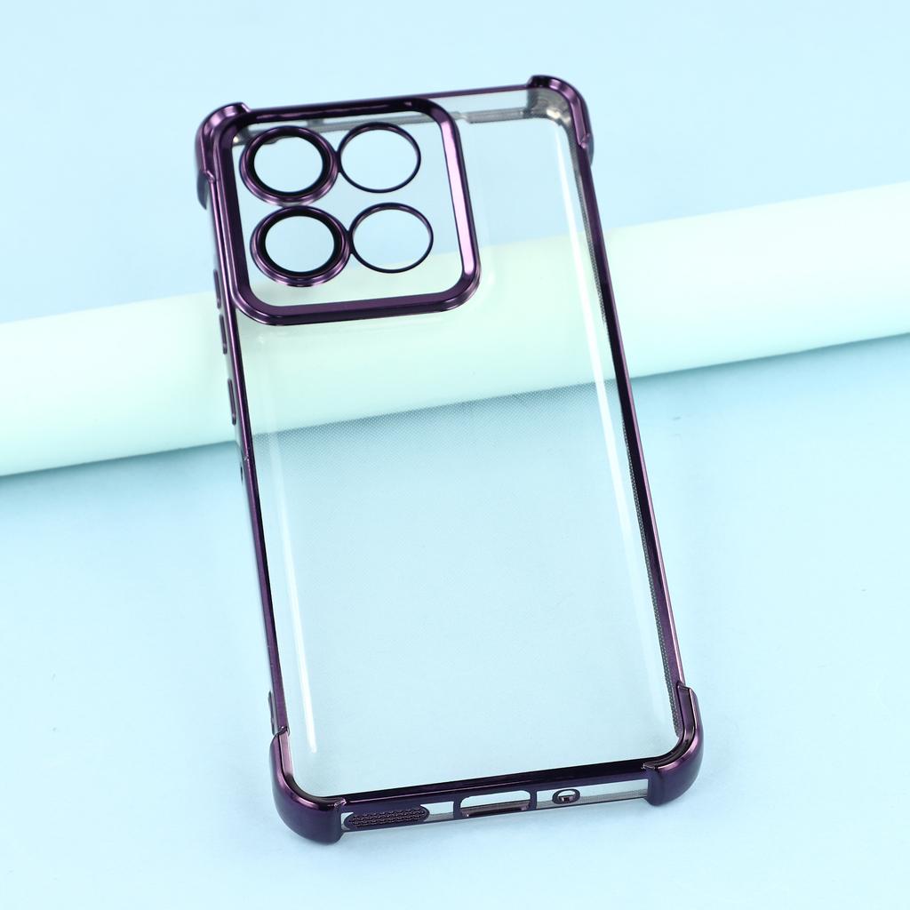 Etui do Motorola Moto G86 5G Wzmocnione Narożniki TPU Przezroczysty Tylny Pokrowiec