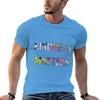 KINDNESS MATTERS - Text Art by Kathleen Tennant T-Shirt T-shirt short black t shirt clothing
