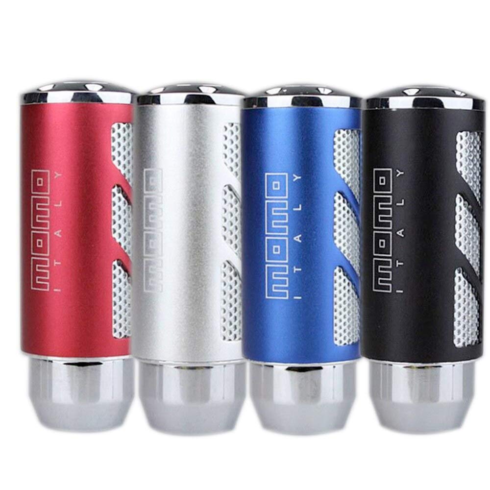 Momo Race Aluminum Billet Car Shift Knob Universal Gear Shifter Knob - Black