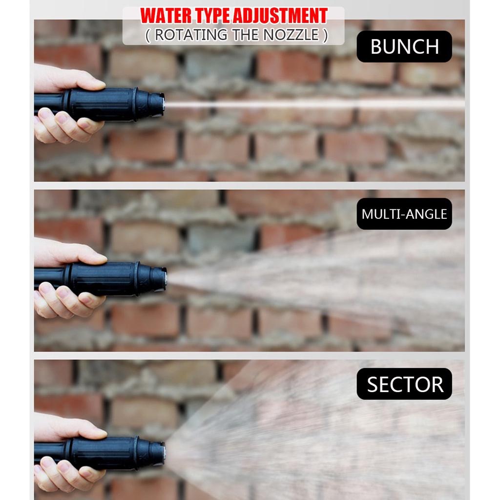 Rechargeable Electric Car Water Guns Cordless High Pressure Car Washer Foam Washing Machine for 30000mAh Battery 2000W