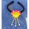 Fashionable Vibranting Korean Styles Shell Flower Hairband Portable Hair Decoration for Festivals and School Event