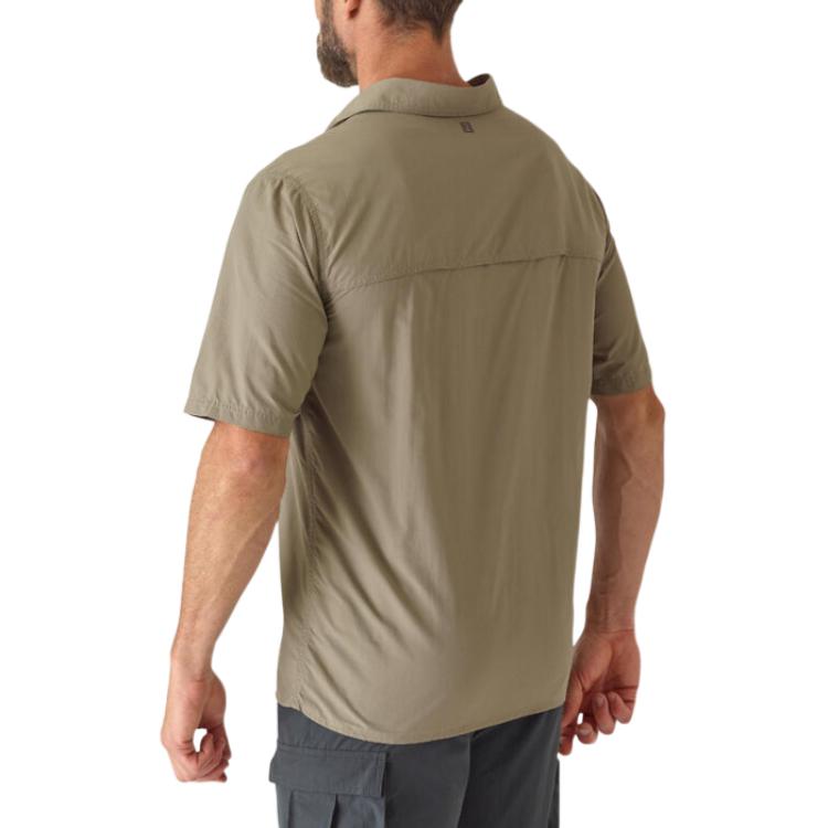 DECATHLON Shirts Men's Khaki Lapel Moderate Other 8842679