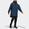 adidas Outdoor-Sport Vier-in-Eins Abnehmbarer Parka Herren Oberbekleidung Blau GR0594