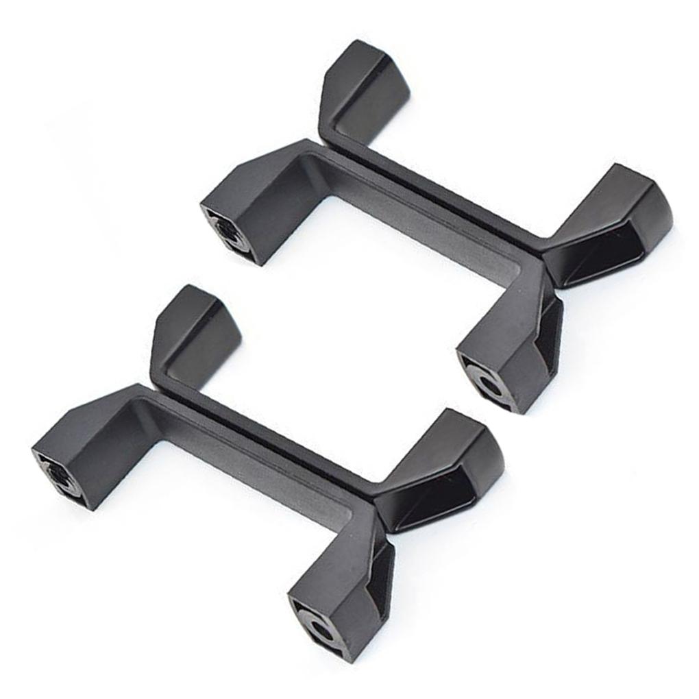 4PCS Black Nylon Plastic Door Grab Handles Heavy Duty Durable Replacement for Motorhome Caravan Boats RV Accessories