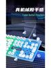 Luminous Punk Keycaps Wired Keyboard & Mouse Set for Gaming