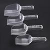 1Pcs Bar Buffet Wedding Favor Party Ice Sugar Sweets Candy Clear Acrylic Scoops Kitchen Gadget Dessert Grain Dry Goods Shovel