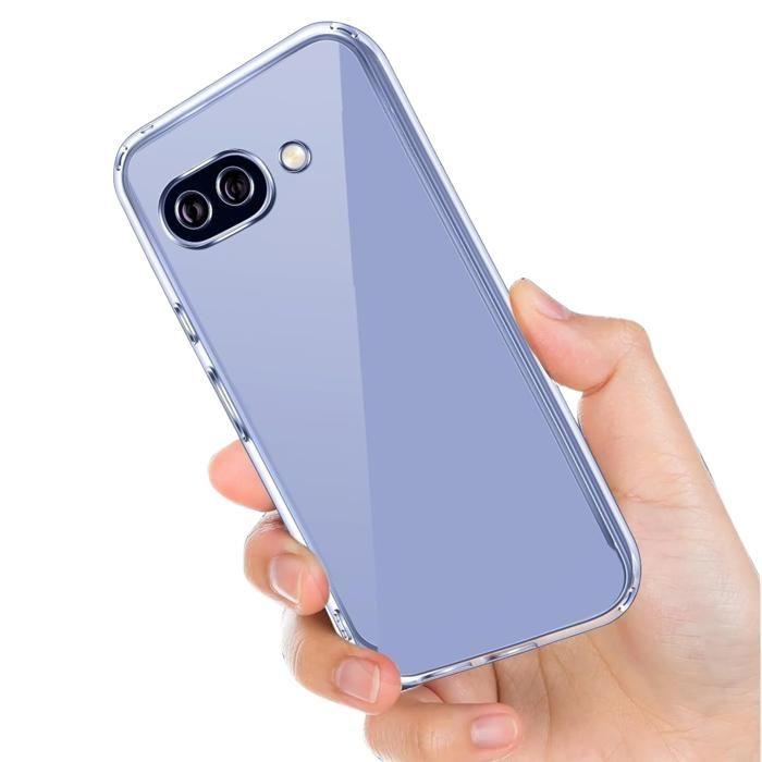 Case - Phonillico® - Google Pixel 9a - Silicone Gel TPU - Ultra Thin - Transparent