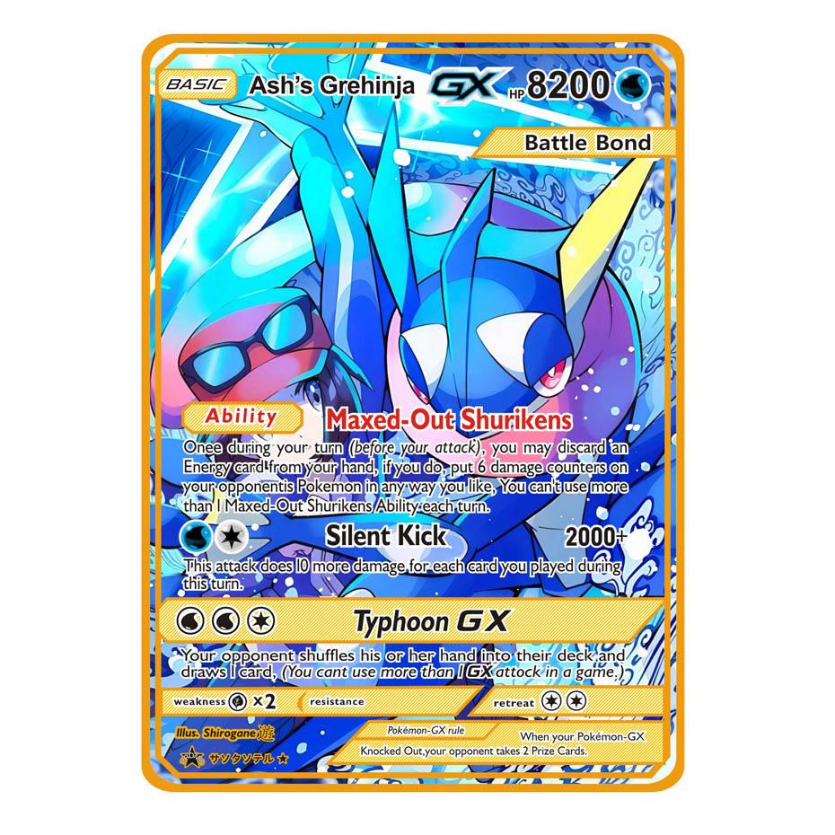NEW Metal Card 10000 Points Arceus Charizard Super Card Golden English Mewtwo Vmax GX EX Anime Collection Card Gift