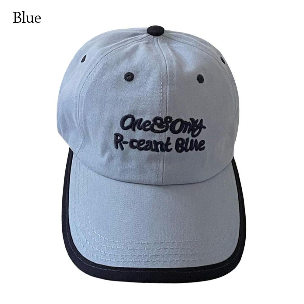 

Вышитая кепка-снэпбек, регулируемая кепка с козырьком, повседневная солнцезащитная кепка для мужчин и женщин синий
