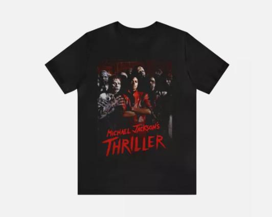 Michael Jackson Shirt, Thriller , Michael Jackson Unisex Short Sleeve Tee Unisex T-Shirt