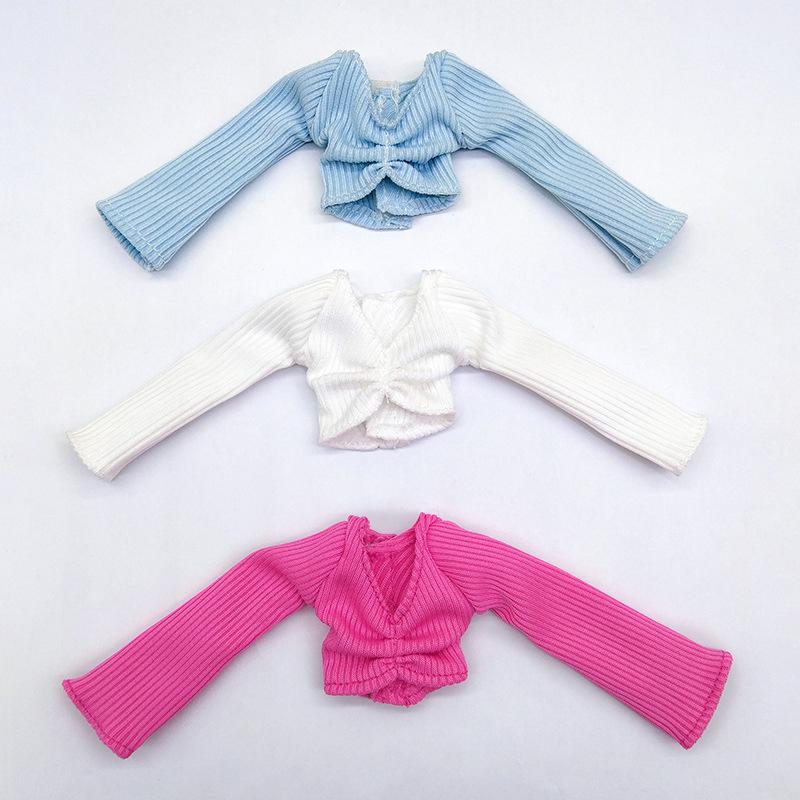 30Cm Lady Doll'S Pleated Skirt Clothes Suit For 1/6 Doll Accessories Dress Up Toys For Children