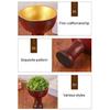 Wide Opening Resins Vase, Medieval Gothic Pedestal Chalice Goblet Decors for Desktop Accent Styling, Mantels Layering, and Florals Display Use
