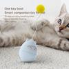 Funny Cat Toy Ninja Tumbler Toys Interactive Cat Teaser Toy Pet Toys with Rotating and Stumble Smart Companion Toy for Cats