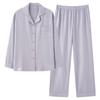 Pajamas Women's Spring and Autumn Pure Cotton Long-sleeved Women's Autumn 1011 New Casual Wear Round Neck Loungewear