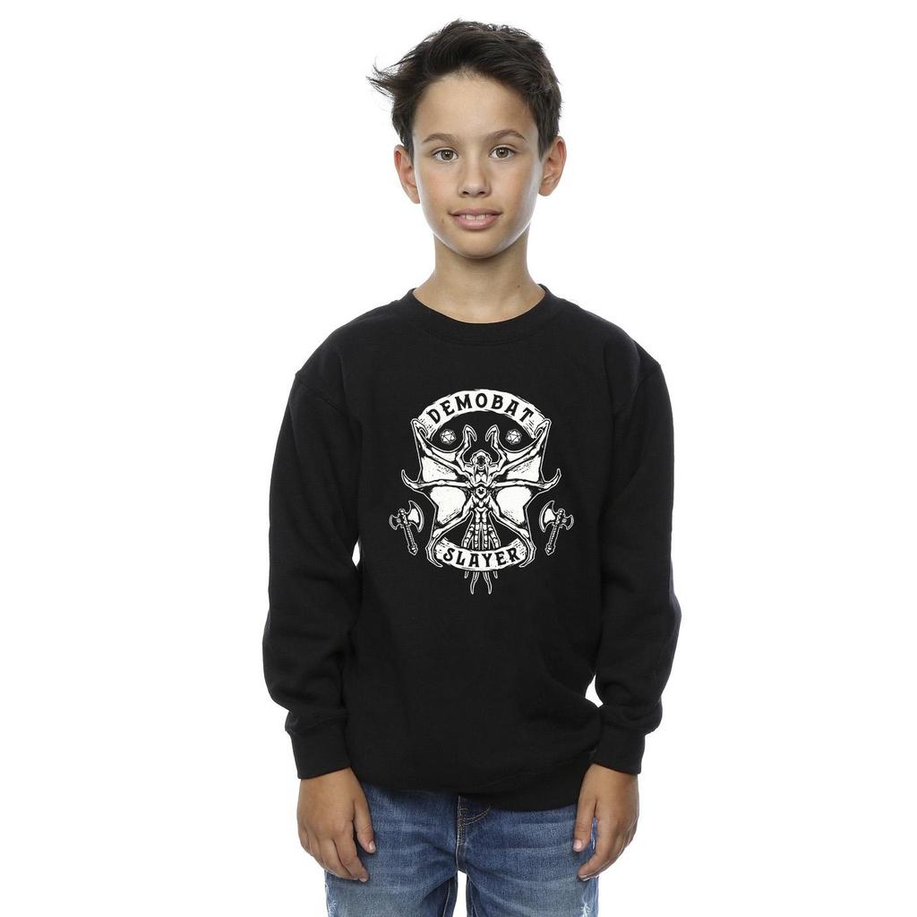 Netflix Boys Stranger Things Demobat Slayer Sweatshirt