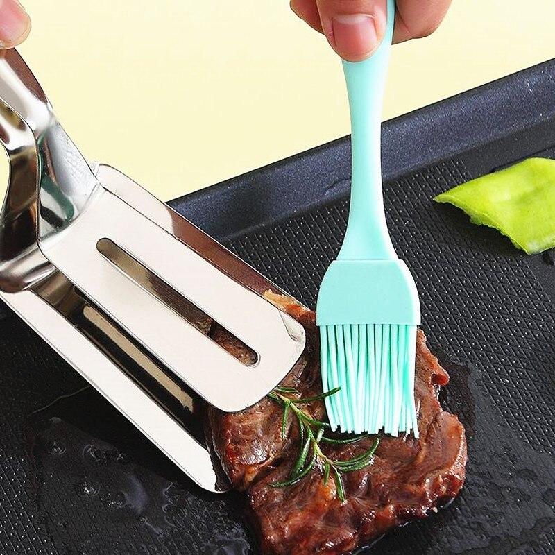 Food Silicone Baking BBQ Basting Brush Cookware Kitchen Utensil Barbecue Tools Food Silicone Baking BBQ Basting Brush Cookware Kitchen Utensil Barbecue Tools