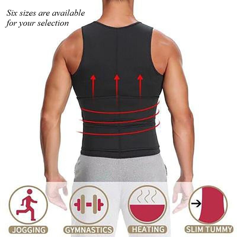Universal double waist support belt, chest support tight vest, waist trimmer, heart-shaped back corset