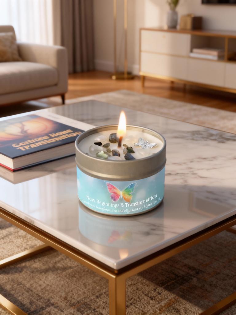 EVODUCK Law of Attraction Sacred Candle for Deep Focus, Meditation, Yoga & Reading | Christmas, Birthday Gift for Women, Friend