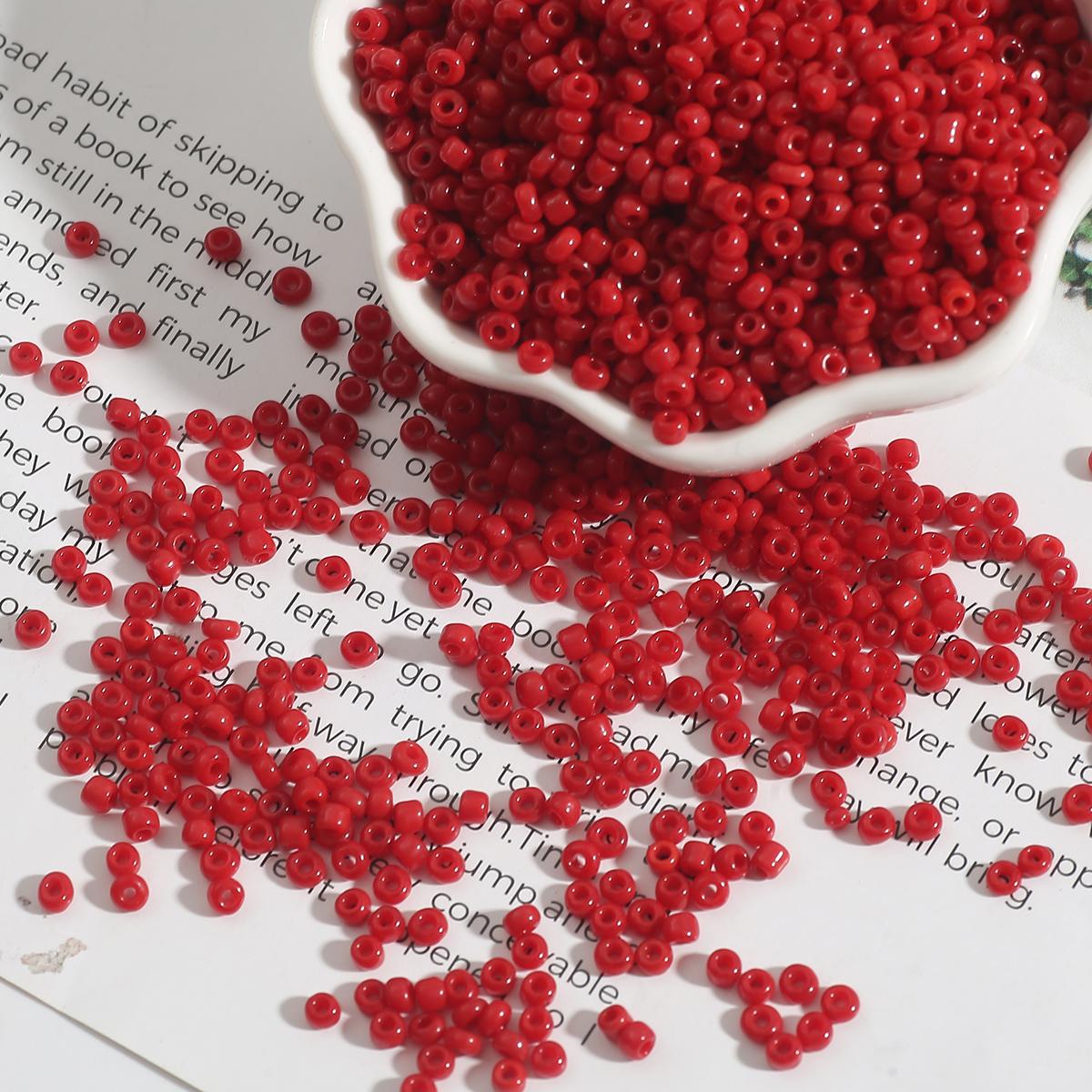 

2/3/4 мм однотонные чешские стеклянные бусины-разделители для ювелирных изделий, аксессуары ручной работы «сделай сам» 2mm 1000pcs