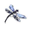 Women Vintage Corsage Brooch Pins Retro Big Dragonfly Animal Brooch Scarf Buckle