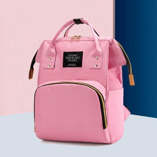 Vanntett glidelås Reise Mamma Ryggsekk Uformell baby pleie bleie bag veske