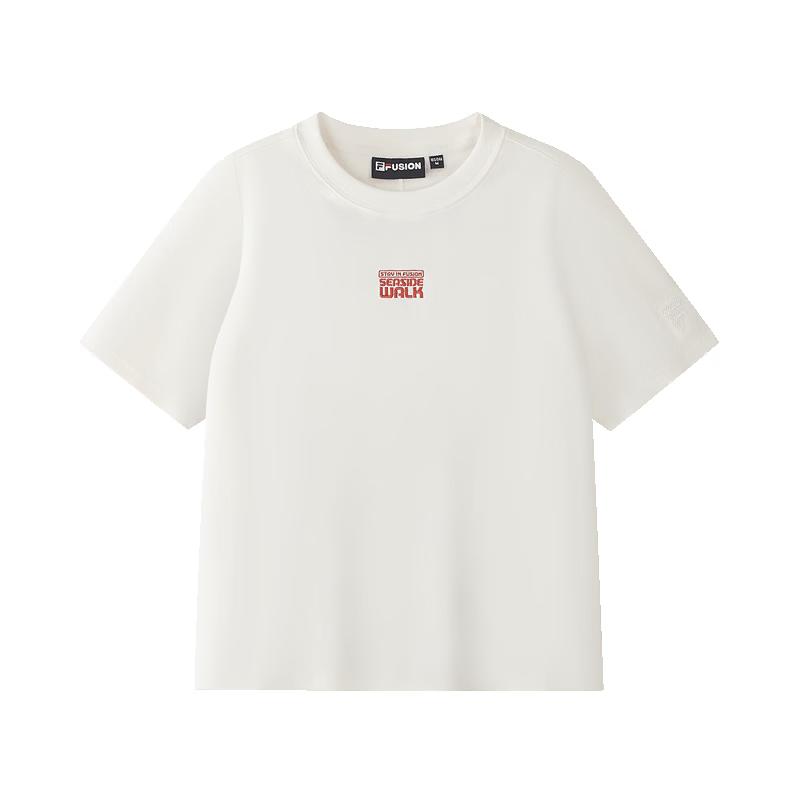 FILA FUSION Women s Slim Fit Knit Short Sleeve T-Shirt S