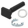 15182986 Tube Spare Tire Carrier Lock Cylinder Cover Tire Retainer Ring Kit for 1999-2013 Sierra Silverado Pickup 1500 2500 3500