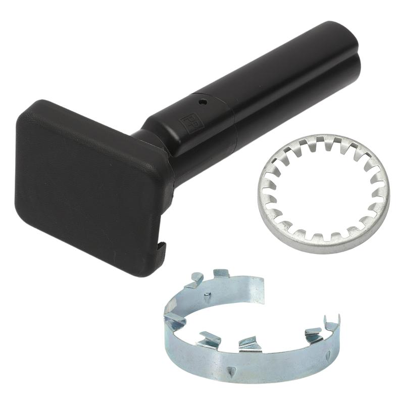 15182986 Tube Spare Tire Carrier Lock Cylinder Cover Tire Retainer Ring Kit for 1999-2013 Sierra Silverado Pickup 1500 2500 3500