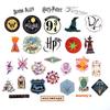 Potterfy Harry Potter Wizarding World Vinyl-Aufkleber, 50er-Set, für drinnen und draußen, UV-beständig, perfekt für alle Gadgets (Eroberungsjournale) Verwendung, Wasserdicht,