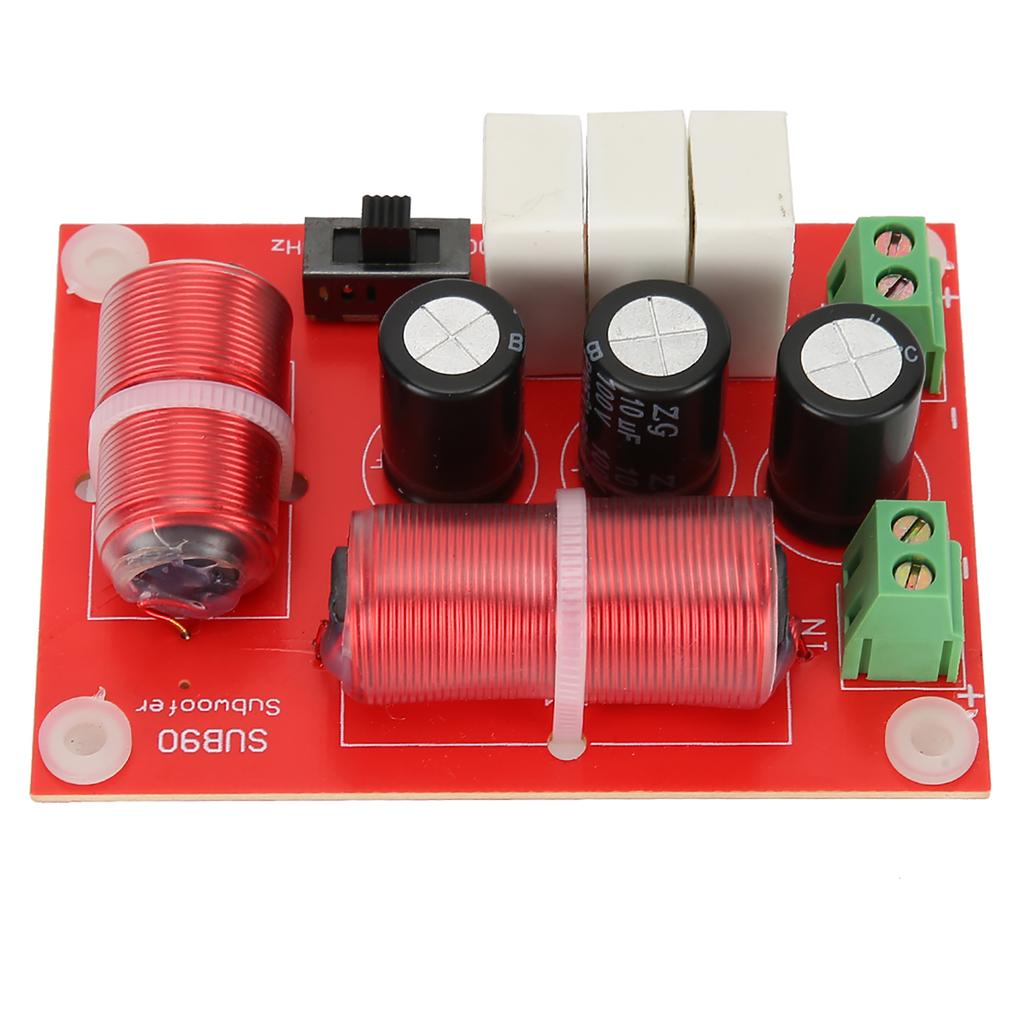 Bass Frequency Divider 3 Way O Speaker Crossover Filter for 4‑8in Speaker Supplies