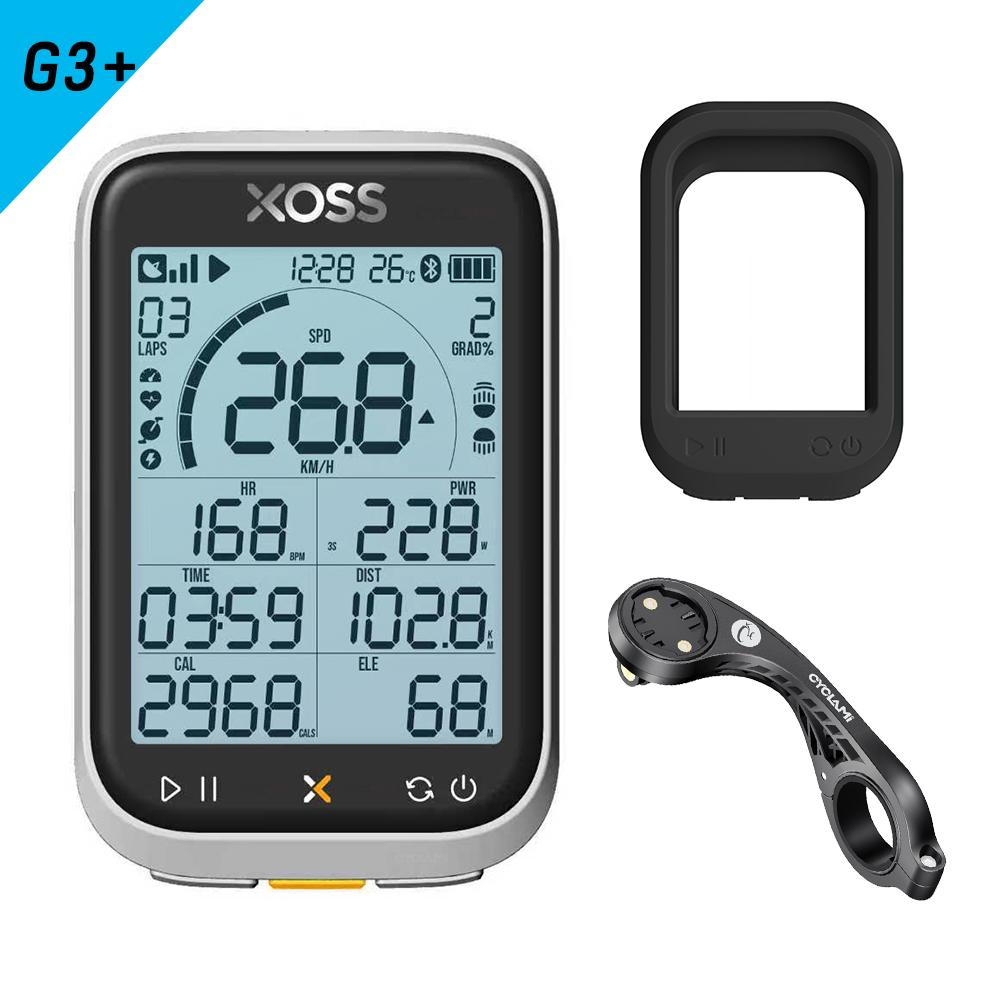 XOSS G3 G3+ Plus G+ Gen3 GPS Bike Computer 2.8 inch Screen Speedometer Cycling Training IP67 ANT+ Wireless Odometer For Road MTB