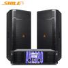 SHILE Professional Dual 15-inch Stage Speaker System CN Plug (adapter Included)