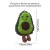Un simpatico peluche avocado, adatto alla compagnia quotidiana di cani di piccola e media taglia