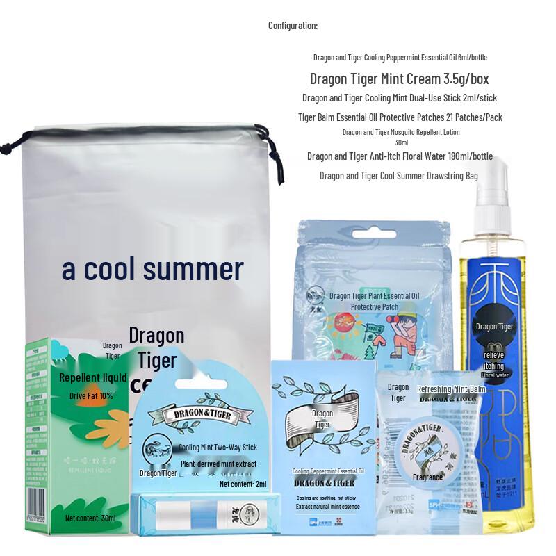 Подарочный набор Longhu Мятная освежающая цветочная вода