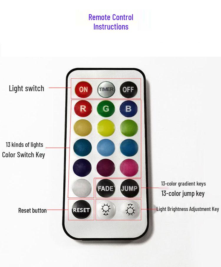 Metal Butt Plug with Fairy Lights - Anal Dilator & Flirting Toy