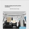 Car Clothes Drying Rope Easy To Store Multifunctional Hanging Hanger for Car Rear Seats Outdoor Road Trip Camping