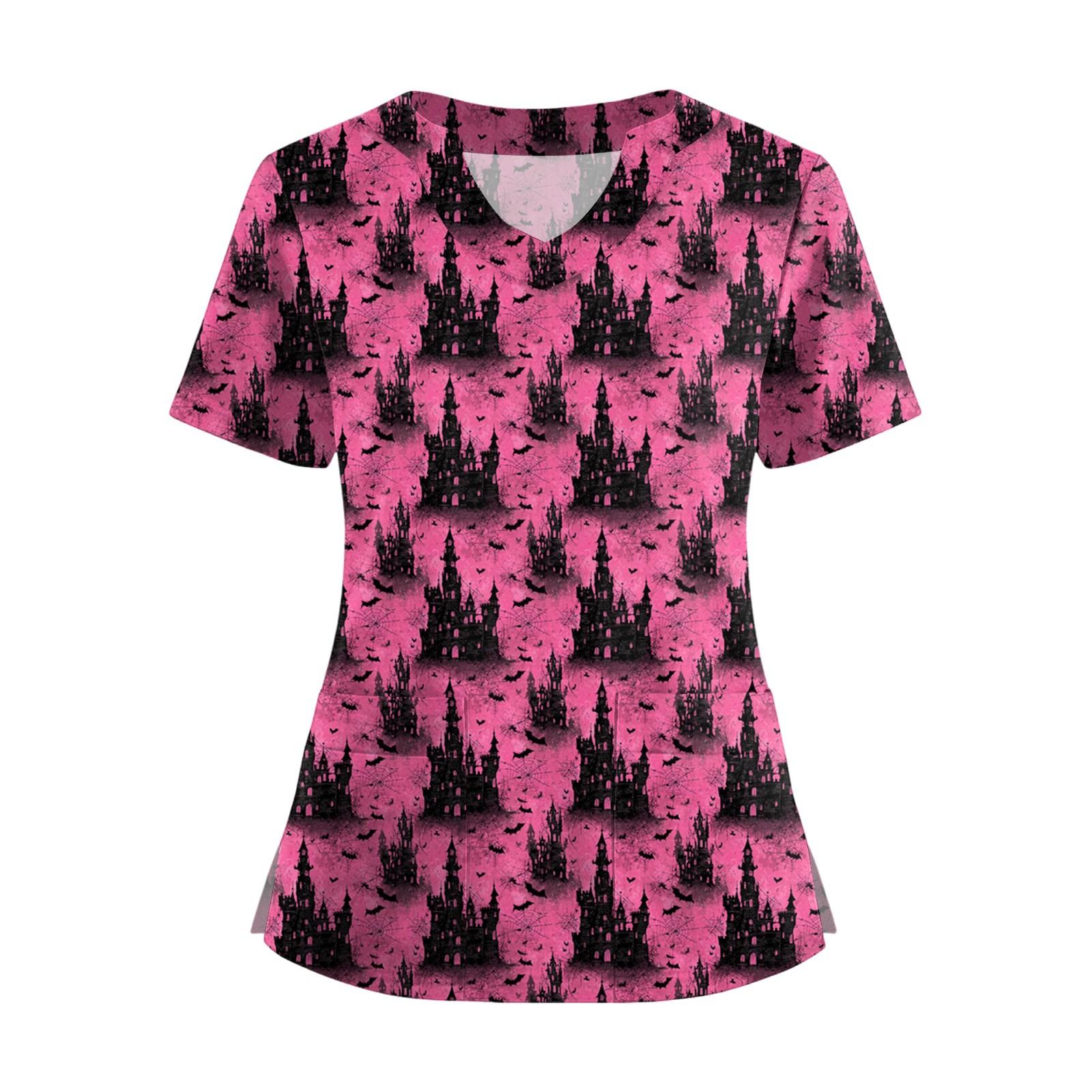 

Женская футболка с коротким рукавом, однотонная, с V-образным вырезом, на пуговицах сбоку, с разрезом S